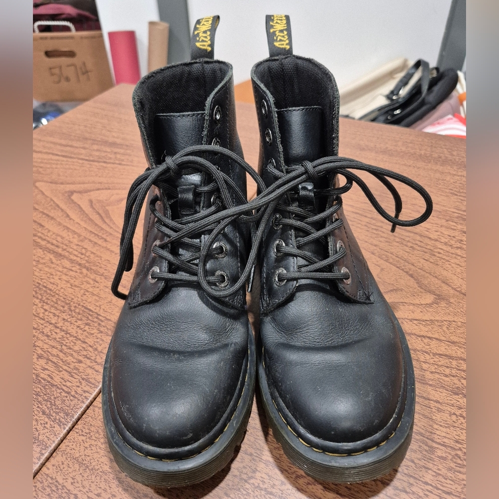 Womens Dr. Martens Luana Black Boots